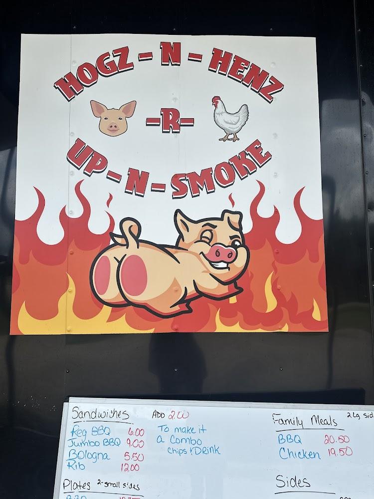 Hogz N Henz R Up N Smoke Menu image 4